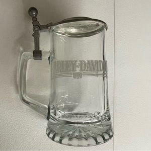 Harley Davidson Etched Stein Vintag 🏍️
